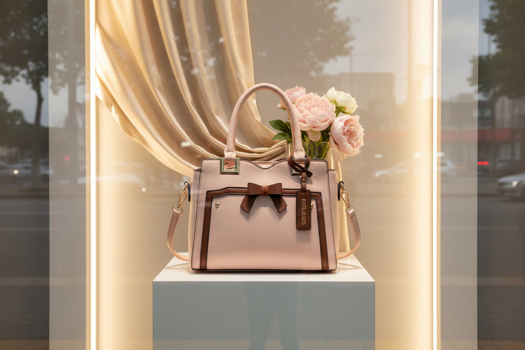 Striped Luxury Shoulder Bag CJ