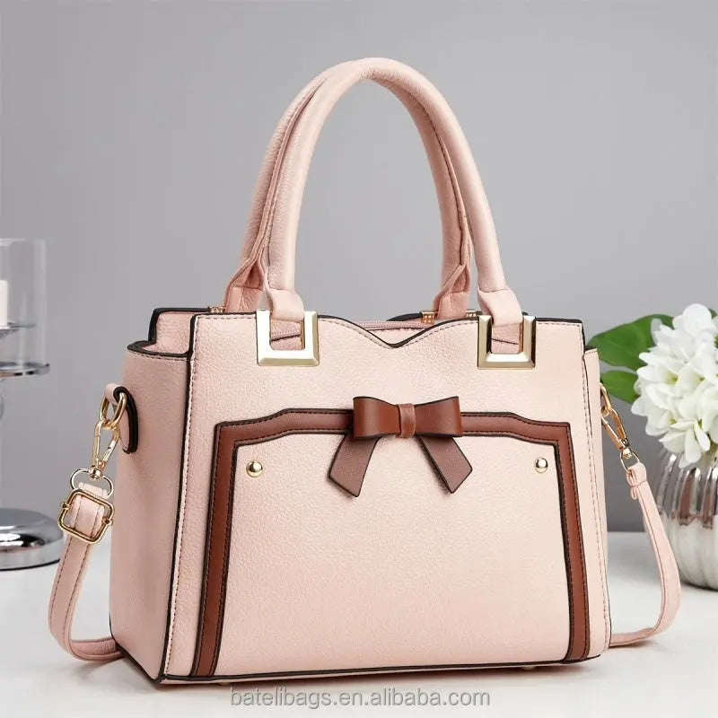 Striped Luxury Shoulder Bag CJ