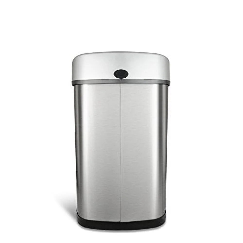 13 Gallon Touchless Trash Can, Automatic Motion Sensor