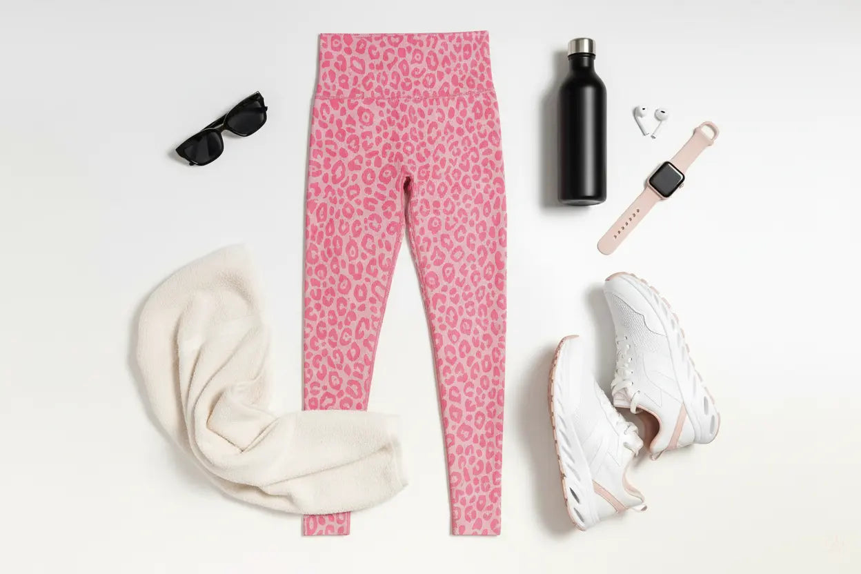 Seamless Leopard Print Leggings CJ