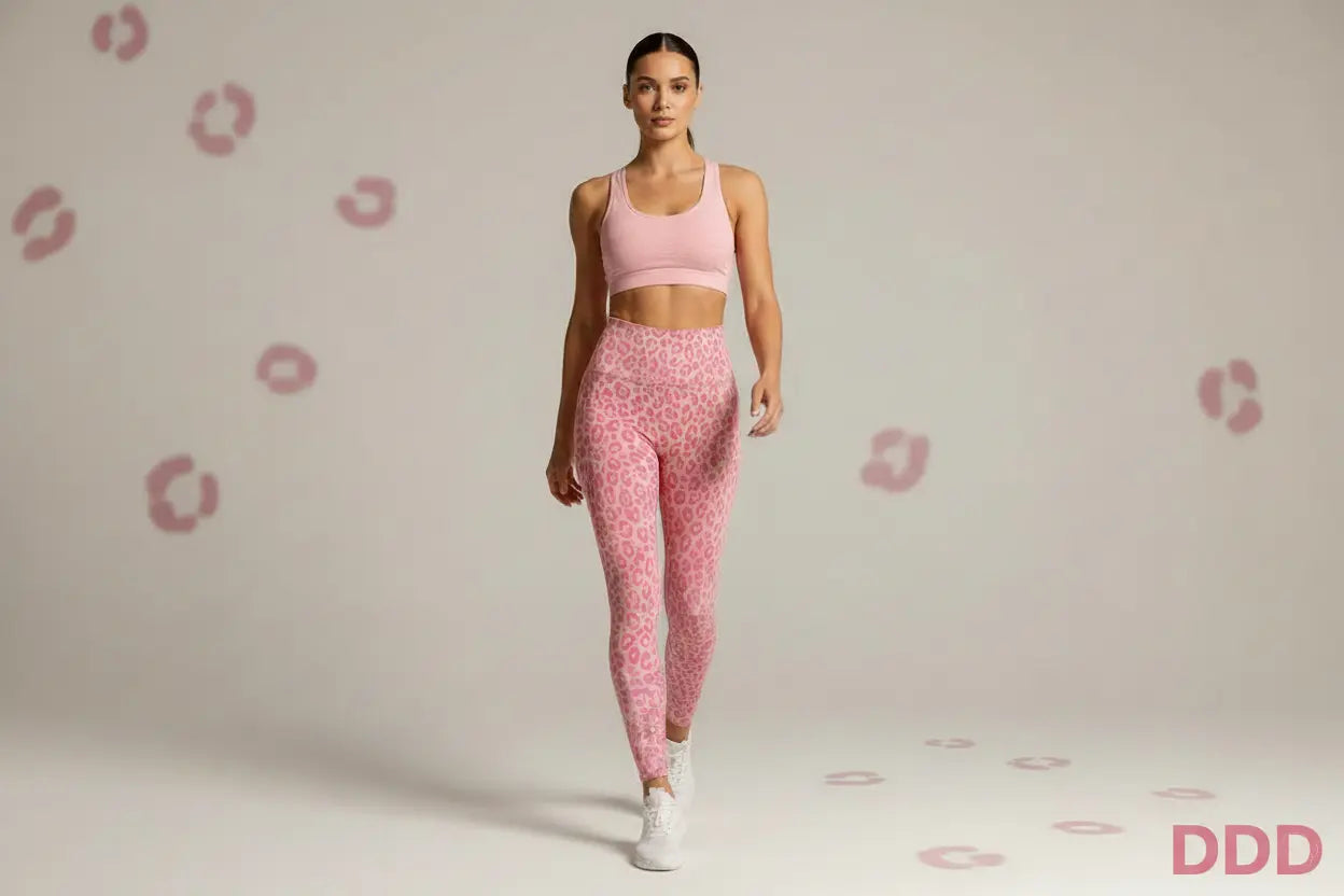 Seamless Leopard Print Leggings CJ