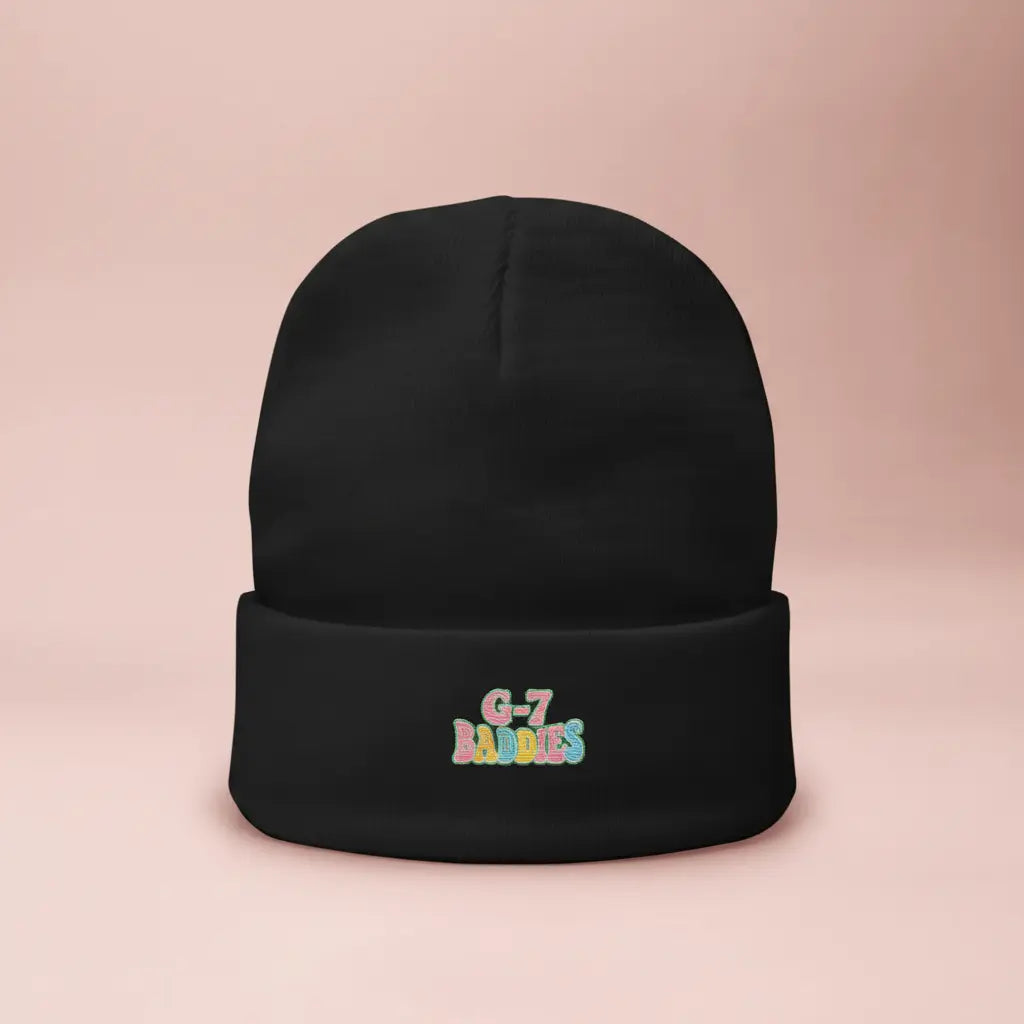 Embroidered Beanie Dias Dazzling Discoveries