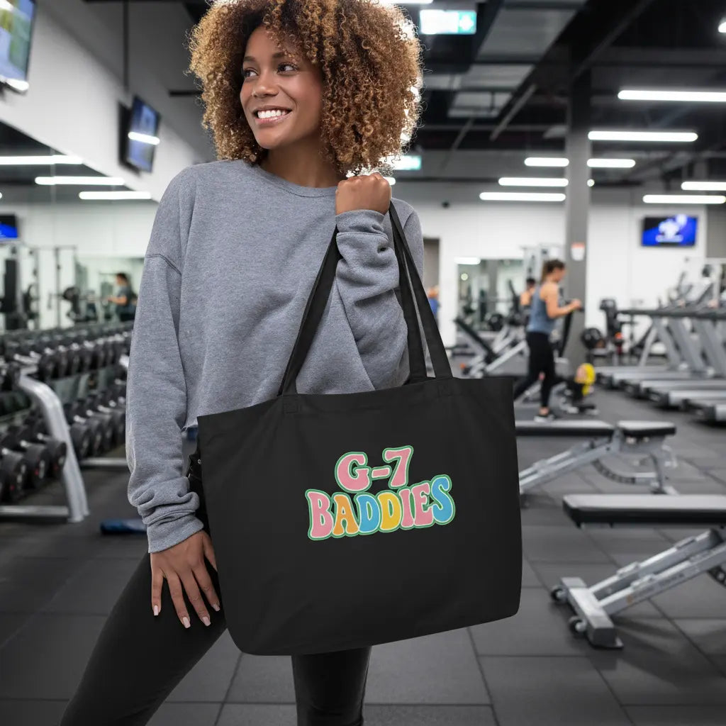 👑 The G7 - Group 7 Organic Cotton Tote Bag Dias Dazzling Discoveries