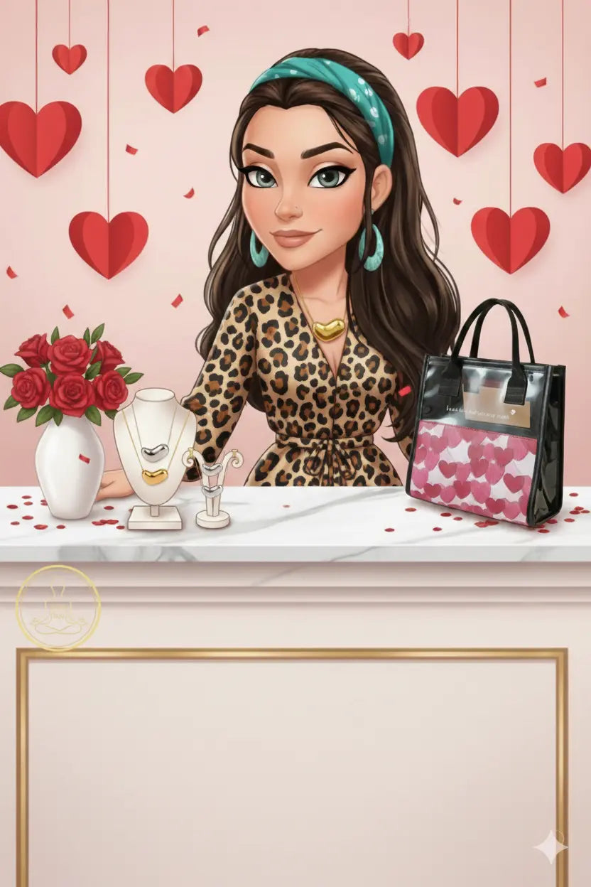 Heart Print Fashion Handbag Trendsi