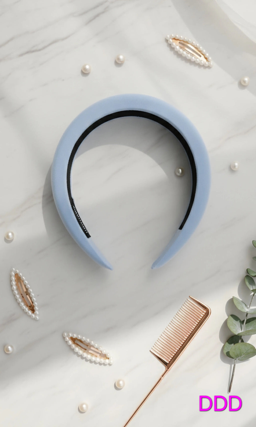 Solid Wide Polyester Spa & Style Headband Trendsi