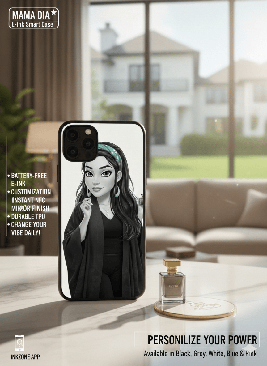 E-ink Screen Phone Case Unlimited Screen Projection Personalized Phone Cover CJ
