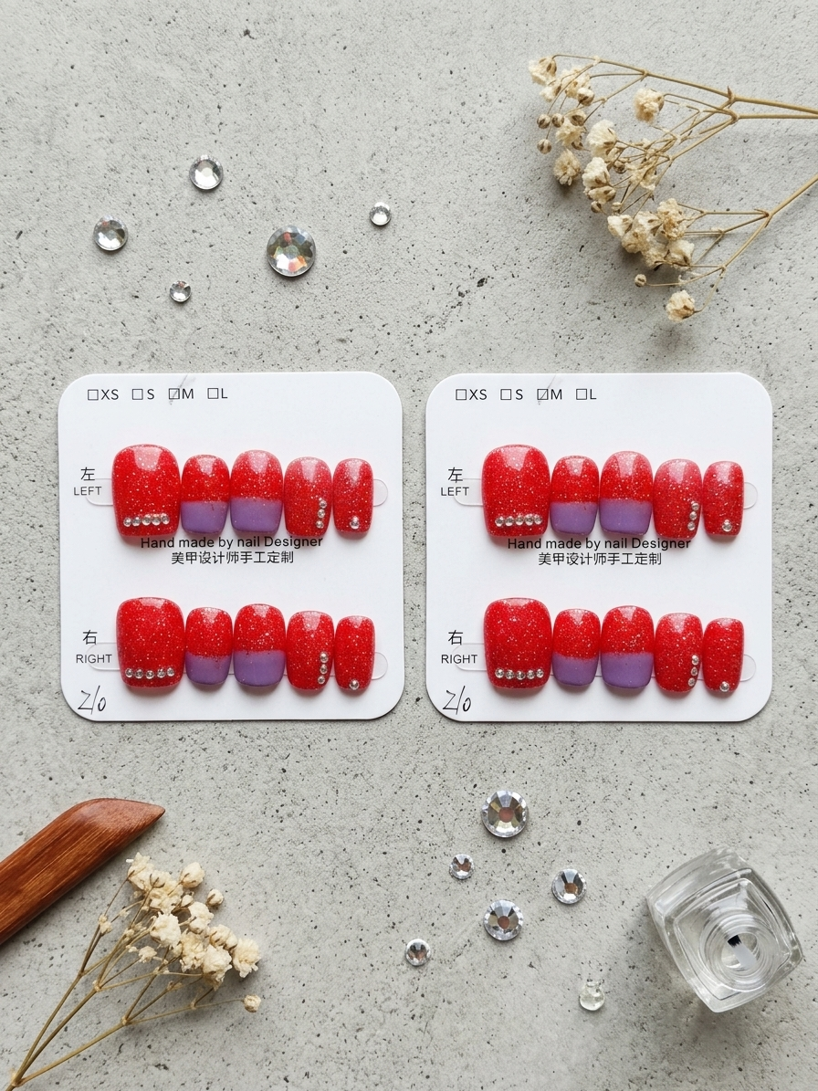 Custom Handmade Press-On Nails – Salons-Quality Reusable False Nail Sets Custom Handmade Press-On Nails – Salons-Quality Reusable False Nail Sets