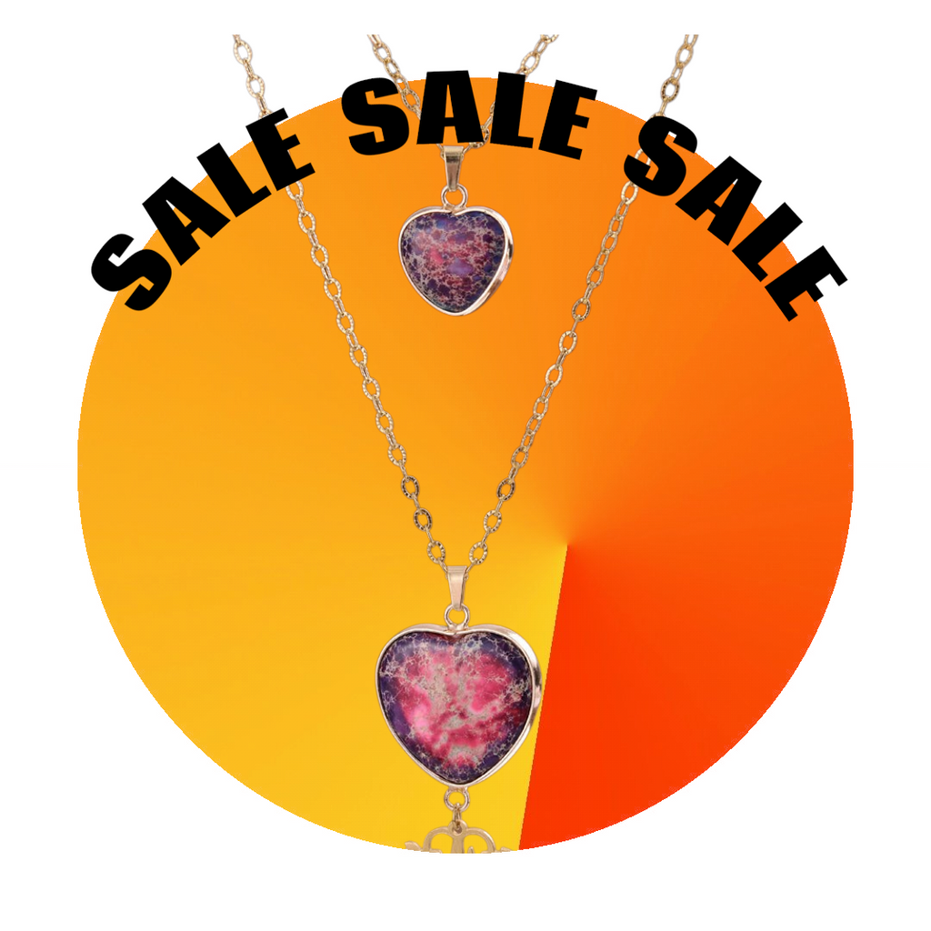 Moonstone Pendant Double Chain Necklace Mother's Day