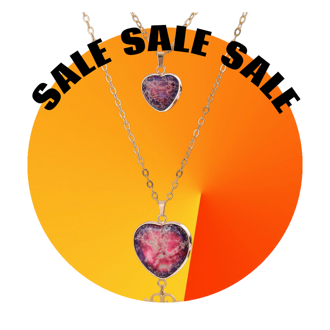 Moonstone Pendant Double Chain Necklace Mother's Day