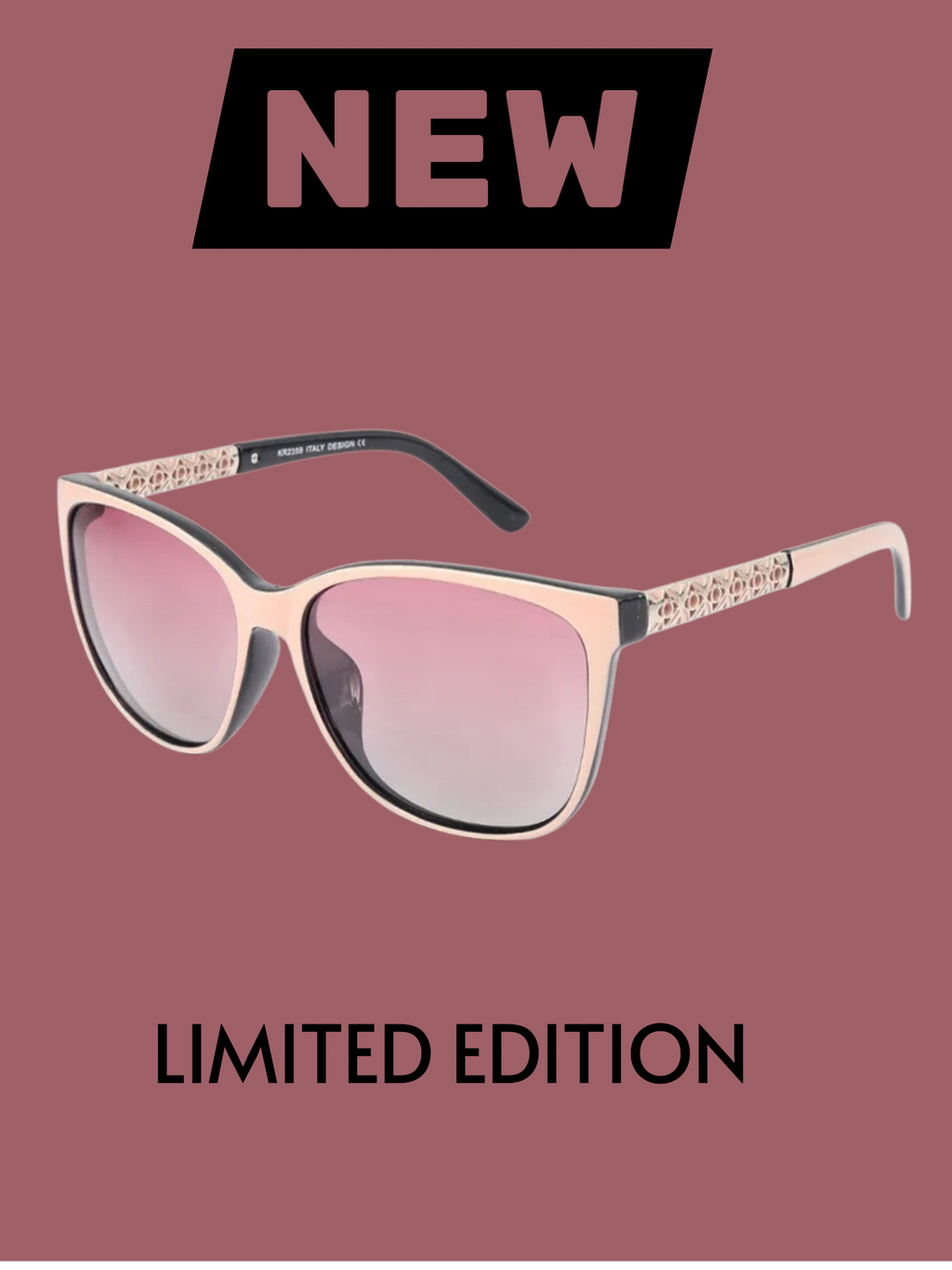 Womens Ombre Lense-Square Sunglasses Trendy Casual Fashion