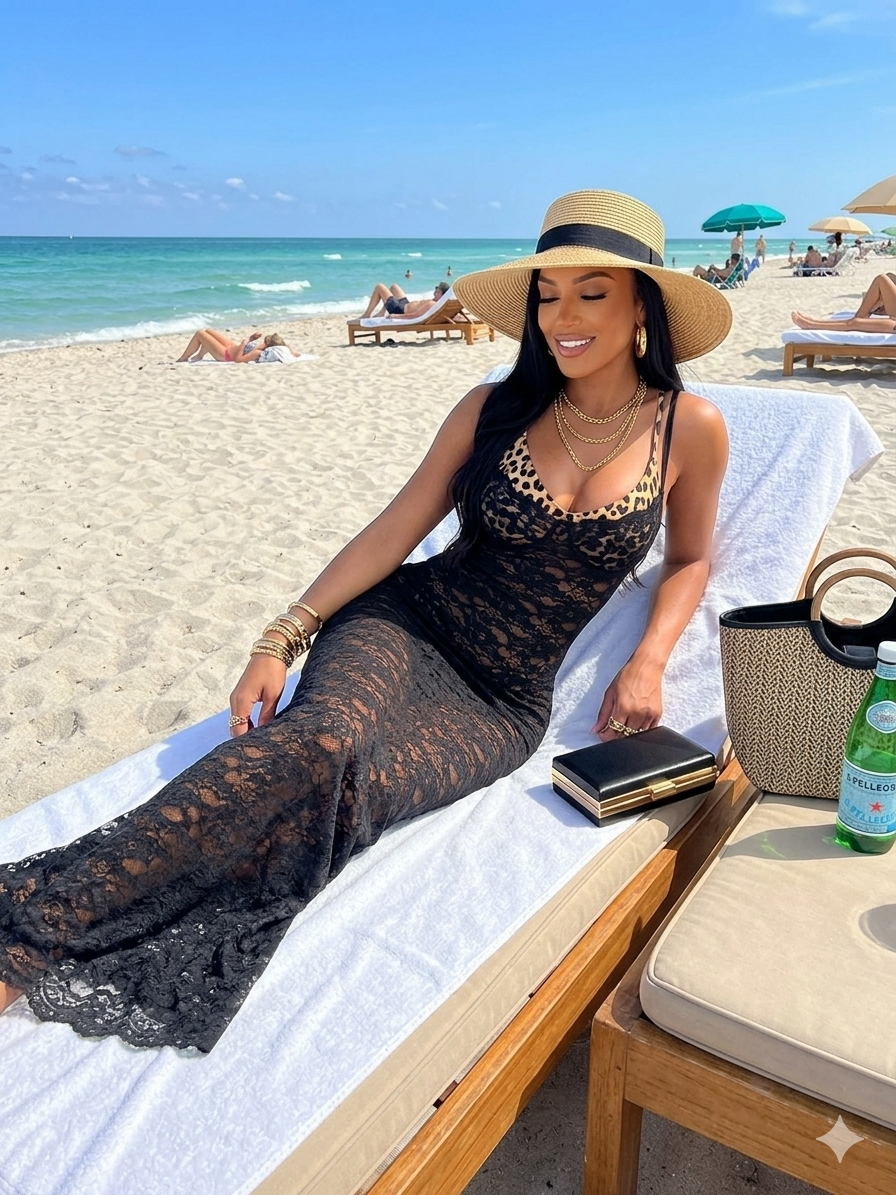 Lace Bodycon Maxi Dress – Sheer Drama, Sculpted Silhouette-Beyond the Tag Trendsi