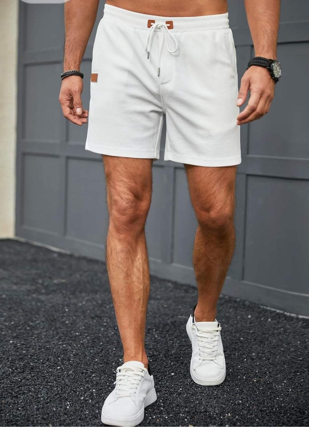 Men’s Premium Waffle Knit Shorts – Regular Fit Dias Dazzling Discoveries