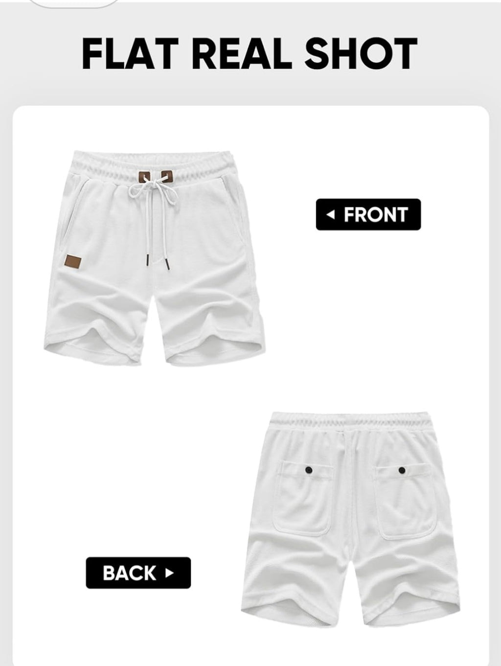 Men’s Premium Waffle Knit Shorts – Regular Fit Dias Dazzling Discoveries