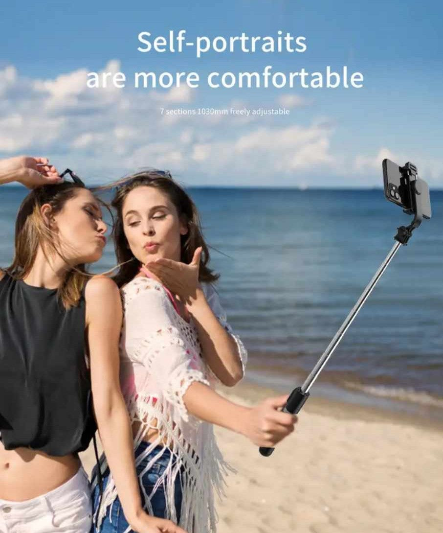 ✨ Dias Dazzling Discoveries: Tripod Selfie Stick Travel Tripod (40-Inch, Black)