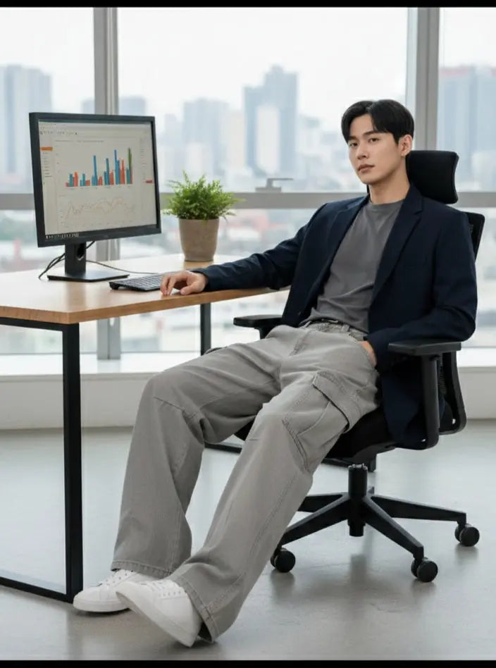 Men's Vintage Wide Leg Cargo Pants – The Ultimate Streetwear Essential Trendsi