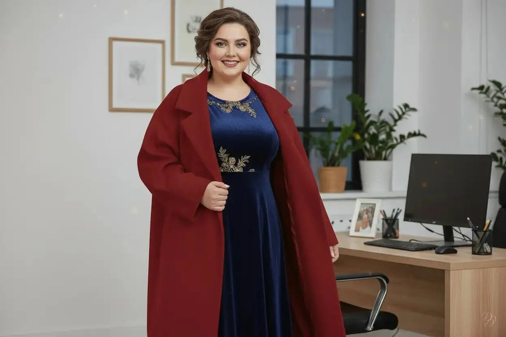 Casual Long Woolen Coat – Warm, Stylish & Made to Empower Dias Dazzling Discoveries