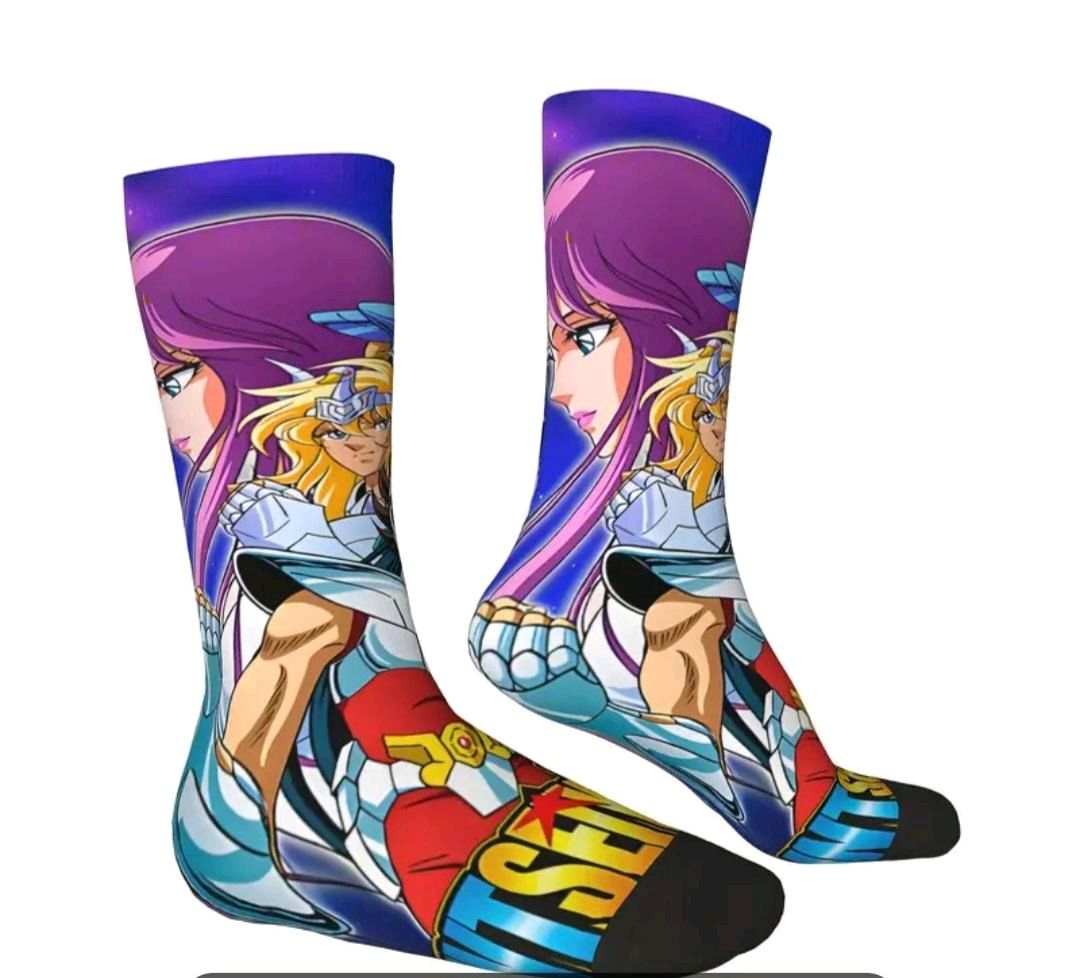 Anime, Cartoon-Heroes Crew Socks