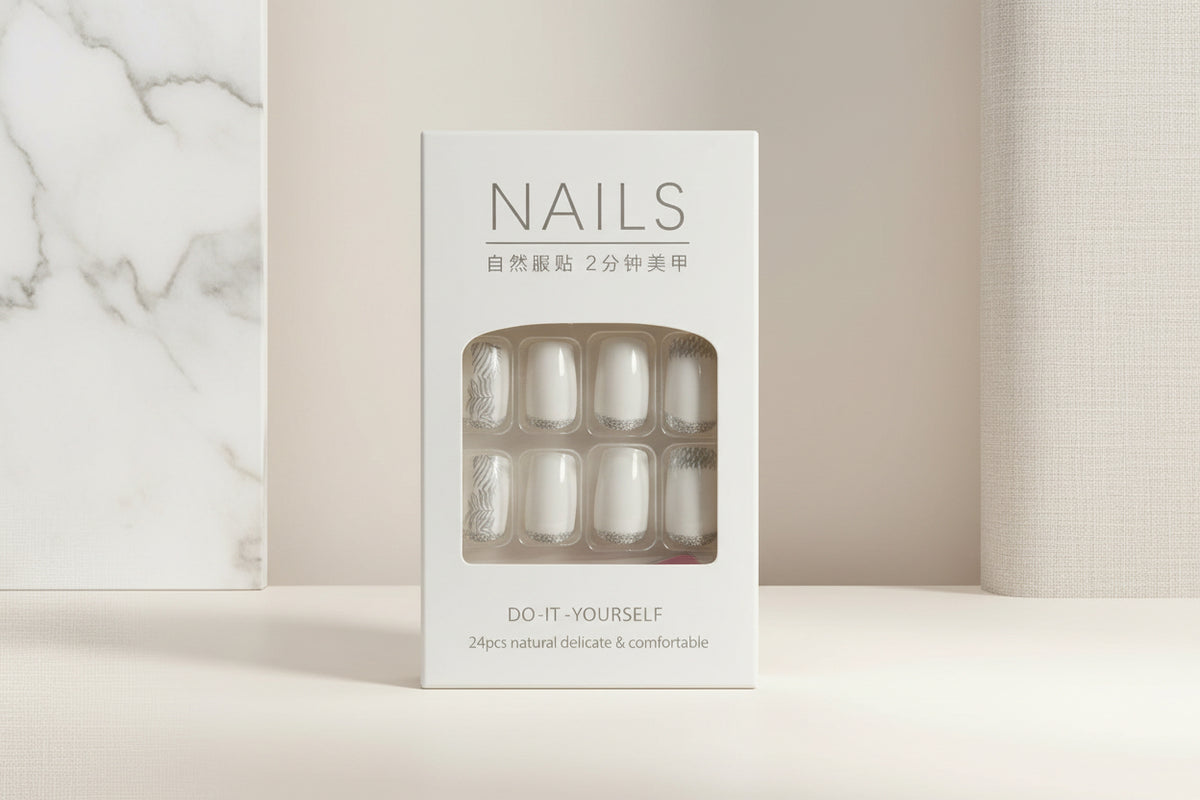 Square Press-On Nails – Trendy Multi-Design Manicure Sets Square Press-On Nails – Trendy Multi-Design Manicure Sets