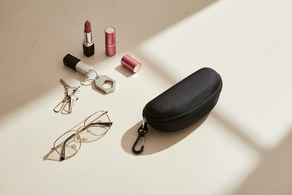 Heavy-Duty Zippered Sunglasses Case-The Dazzling Guard