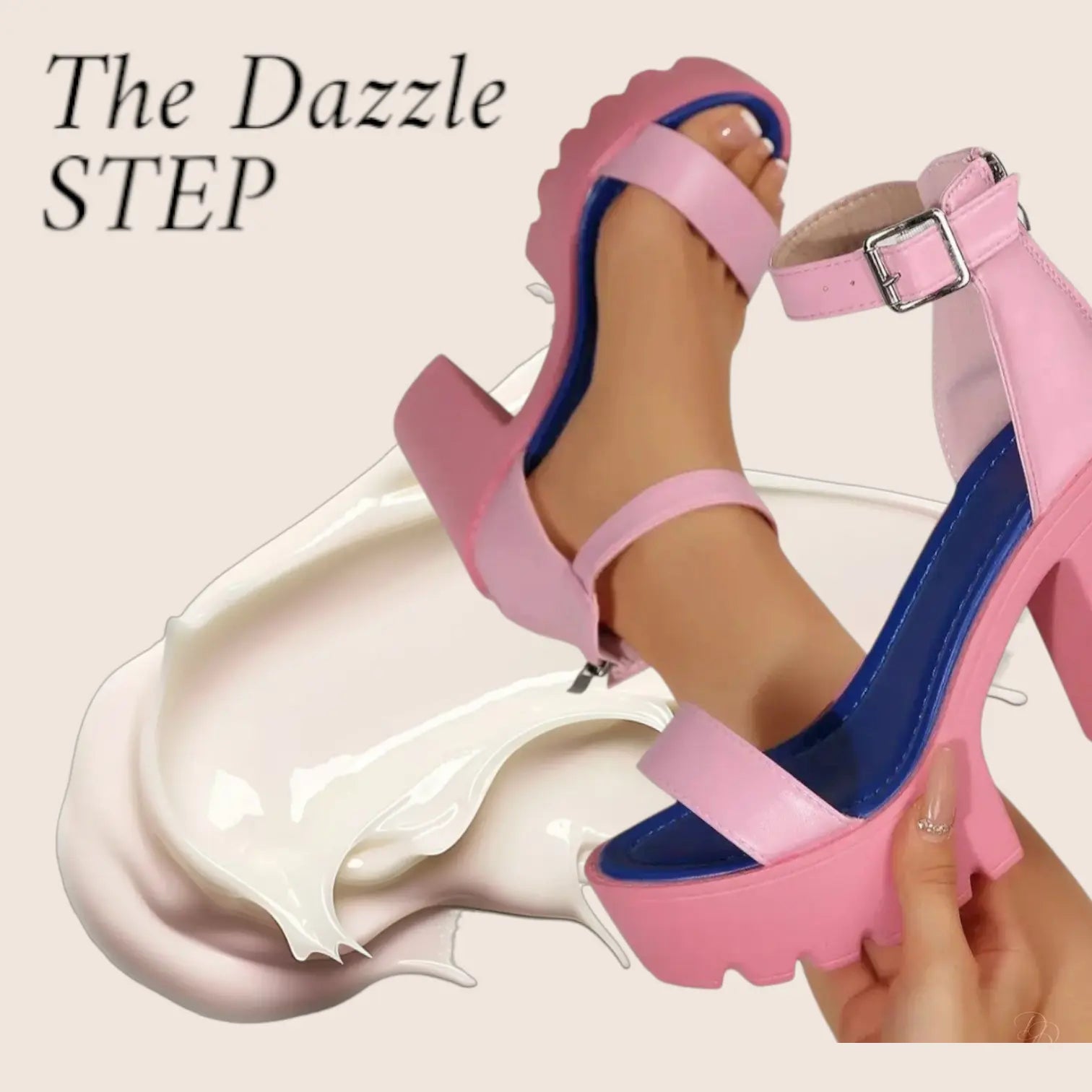 Chunky Platform Ankle Strap Sandals Trendsi