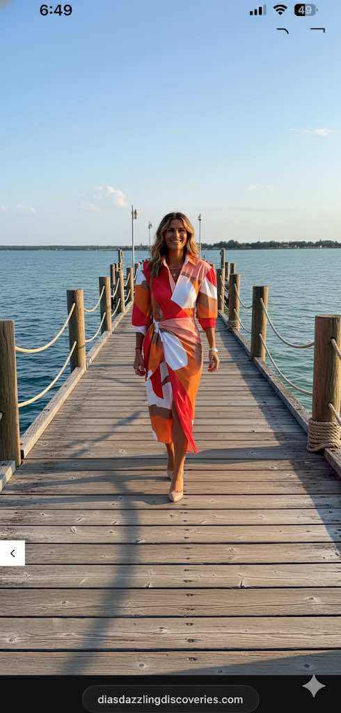 Dress Printed Collared Neck Shirt Dress Printed Collared Neck Shirt Dress - Dias Dazzling Discoveries