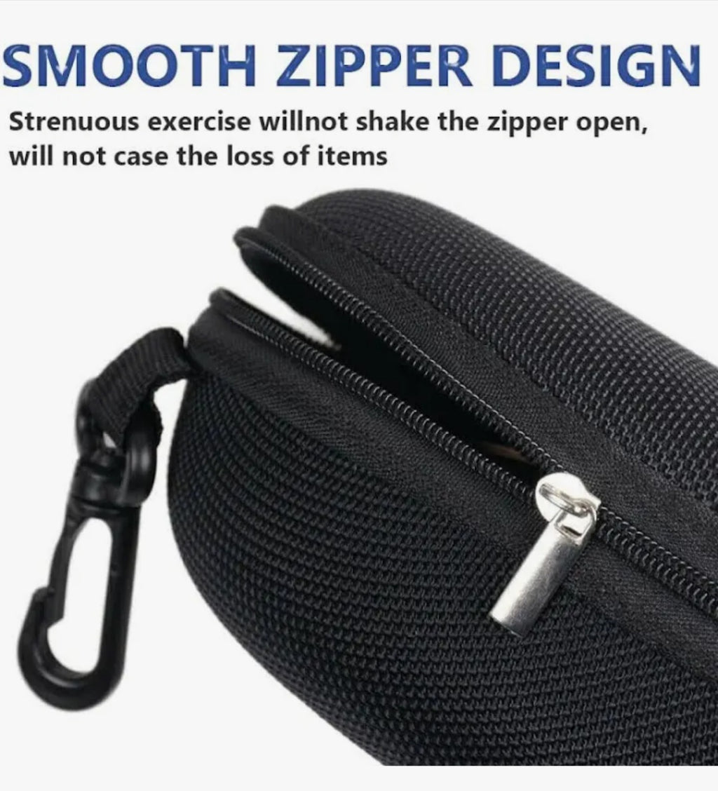 Heavy-Duty Zippered Sunglasses Case-The Dazzling Guard