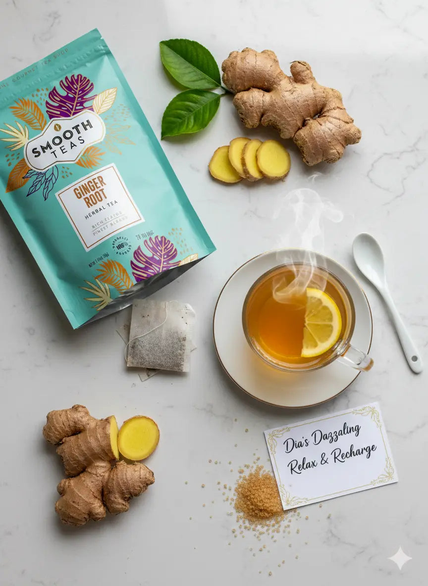 Ginger Root DC-Smooth Teas