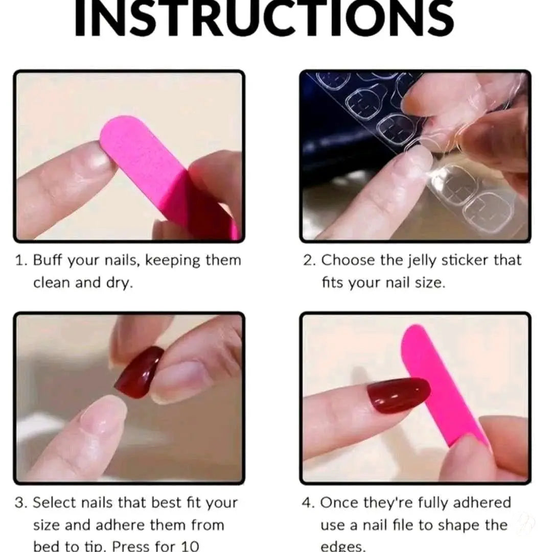 DAZZLE with Dias Dazzling Discoveries: Cartoon Cow Press-On Nails Dias Dazzling Discoveries