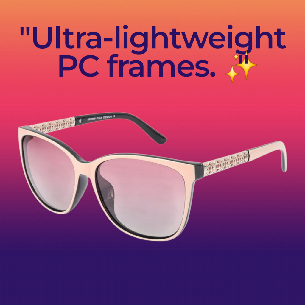 Womens Ombre Lense-Square Sunglasses Trendy Casual Fashion