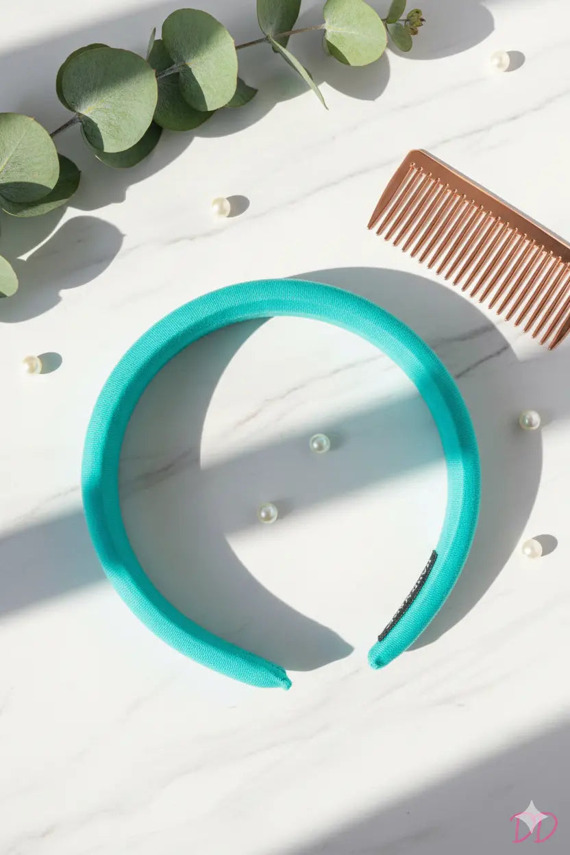 Solid Wide Polyester Spa & Style Headband Trendsi