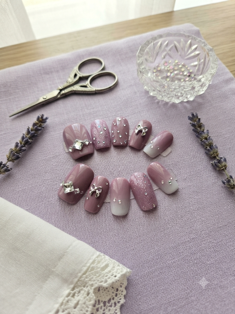 Custom Handmade Press-On Nails – Salons-Quality Reusable False Nail Sets Custom Handmade Press-On Nails – Salons-Quality Reusable False Nail Sets