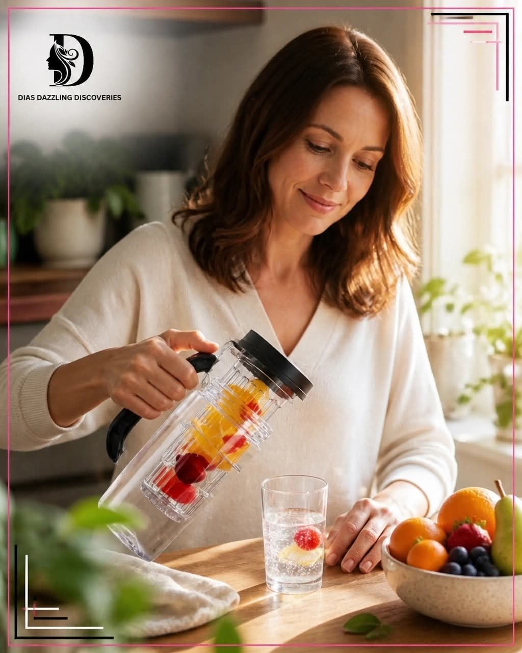 Household Supplies 32oz Fruit Infuser Bottle 32 Oz Fruit Infuser Bottle - Refreshing & Healthy Hydration