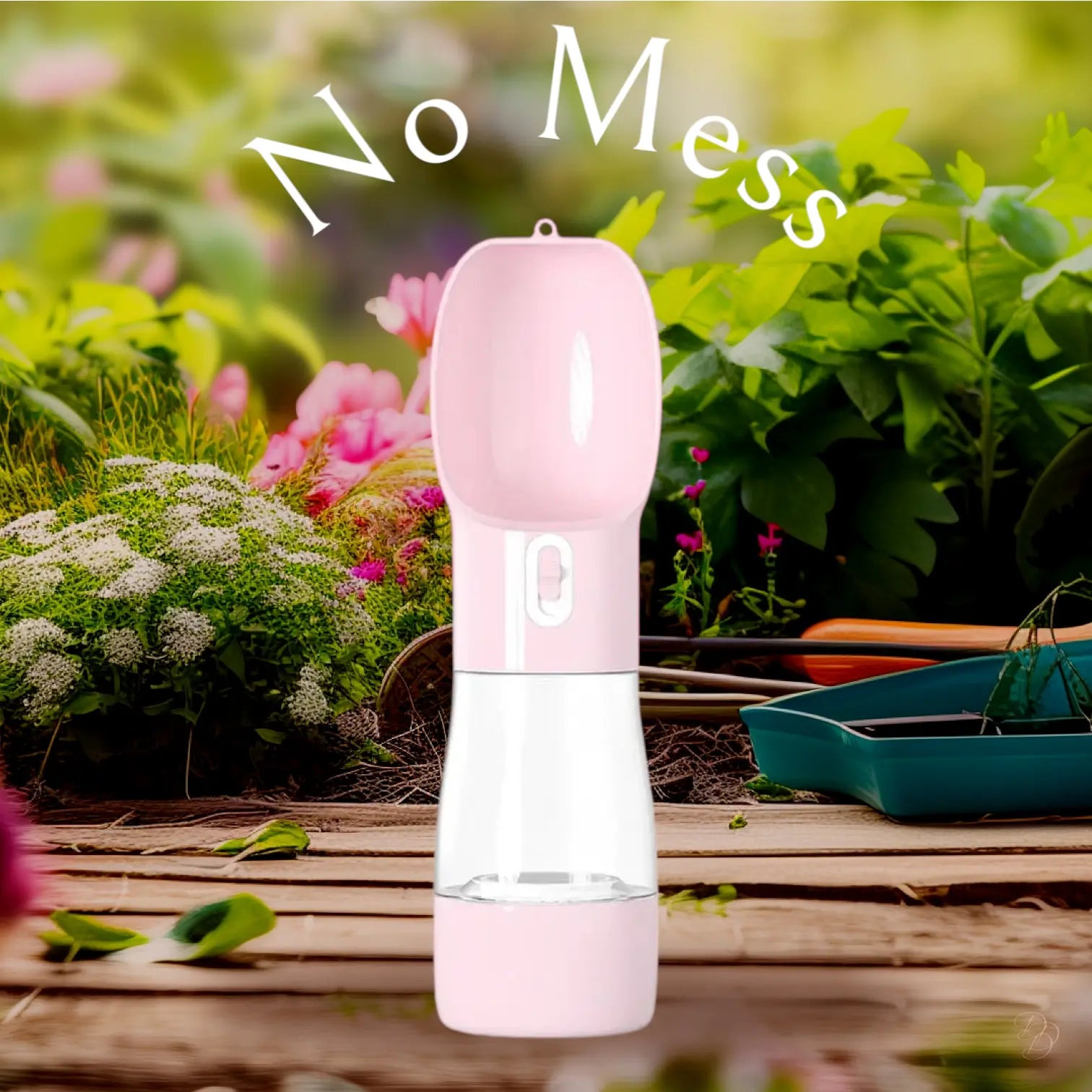 "2-in-1 "No-Mess" Pet Portable Water & Snack Dispenser for Adventures Leak-Proof CJ