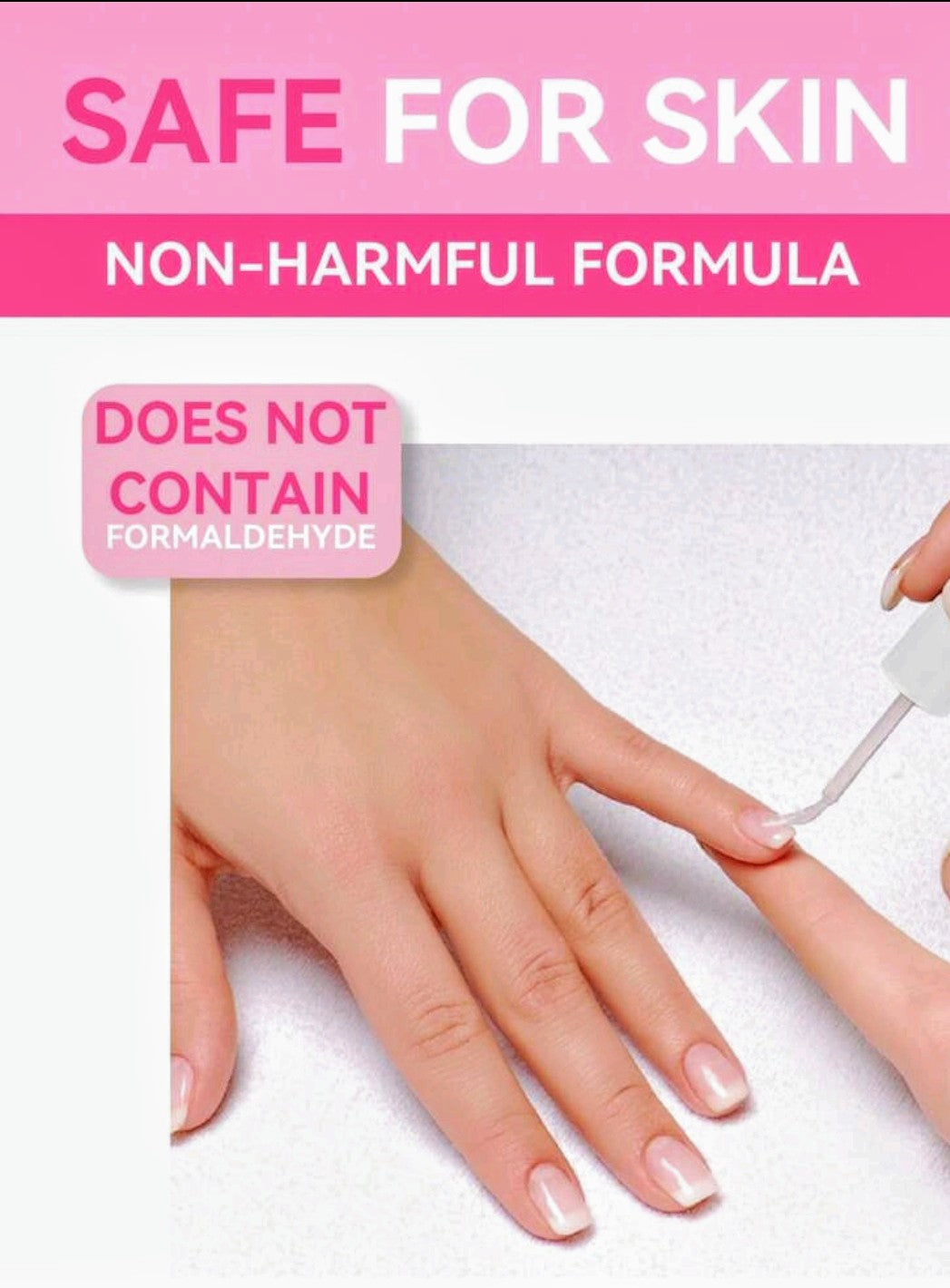 Super Strong Nail Glue for Press On Nails and Tips - 8 ml, High-Performance Formula, Full Coverage Hold, Suitable for Various Nail Types