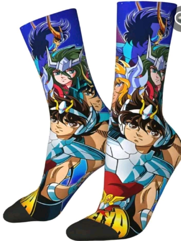 Anime, Cartoon-Heroes Crew Socks
