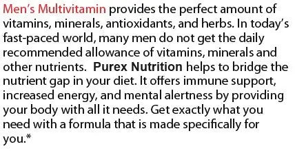 Pure Men’s Multivitamin Gummies- Hormone, Immune & Antioxidant Support DC-Purex Nutrition