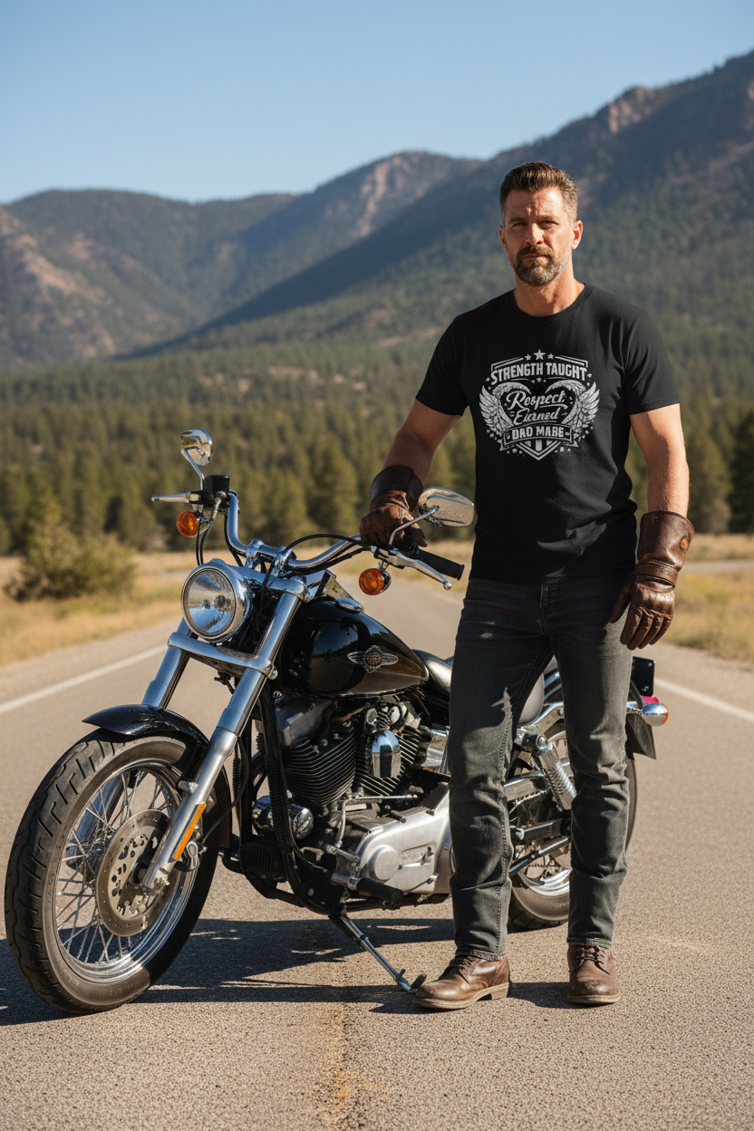 Men's Strength Taught Respect Earned Graphic Tee | Men's Den